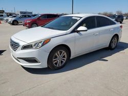 Salvage cars for sale at Grand Prairie, TX auction: 2015 Hyundai Sonata SE