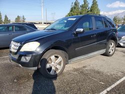 Salvage cars for sale from Copart Rancho Cucamonga, CA: 2009 Mercedes-Benz ML 350