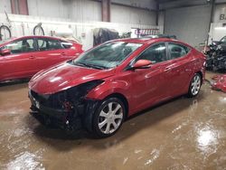 Salvage cars for sale at Elgin, IL auction: 2013 Hyundai Elantra GLS