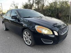 Salvage cars for sale at Jacksonville, FL auction: 2013 Volvo S60 T6