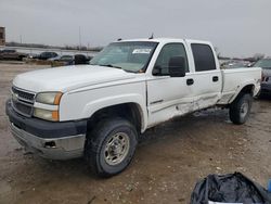 Salvage cars for sale at Kansas City, KS auction: 2005 Chevrolet Silverado K2500 Heavy Duty