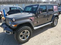 Salvage cars for sale at Hampton, VA auction: 2019 Jeep Wrangler Unlimited Sahara