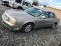 Salvage cars for sale at Mentone, CA auction: 2001 Cadillac Deville