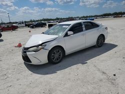 Salvage cars for sale at Arcadia, FL auction: 2017 Toyota Camry LE