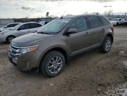 Salvage cars for sale at Kansas City, KS auction: 2013 Ford Edge SEL