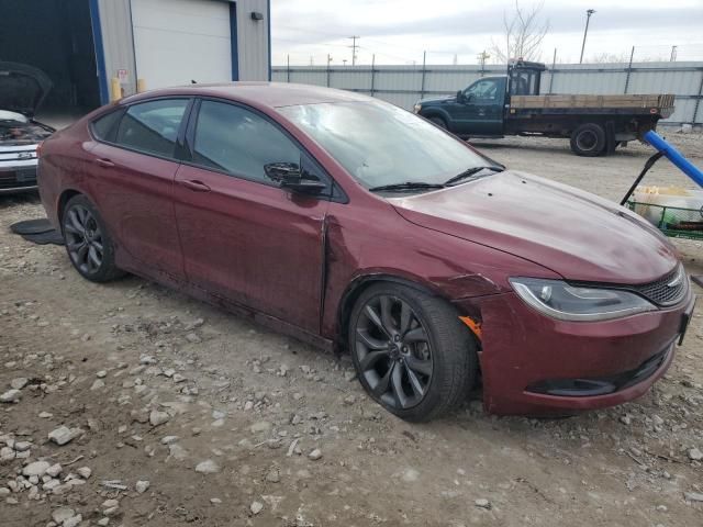 2015 Chrysler 200 S