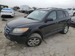 Salvage cars for sale at Indianapolis, IN auction: 2008 Hyundai Santa FE SE