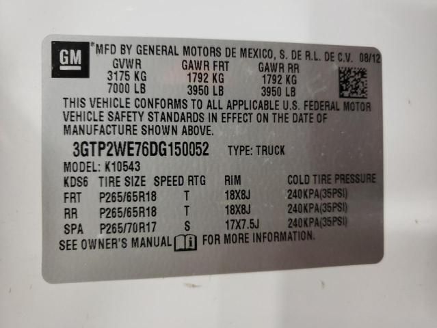 2013 GMC Sierra K1500 SLT