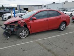 Salvage cars for sale at Vallejo, CA auction: 2015 Toyota Corolla L