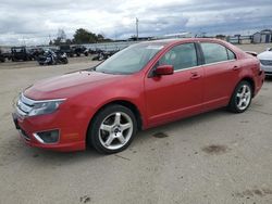 Salvage cars for sale at Nampa, ID auction: 2012 Ford Fusion SEL