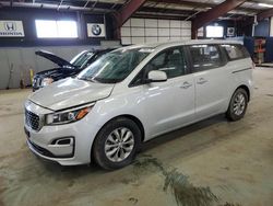 Salvage cars for sale at East Granby, CT auction: 2019 KIA Sedona L