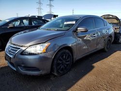 Salvage cars for sale at Elgin, IL auction: 2015 Nissan Sentra S