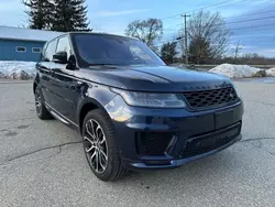 Salvage cars for sale at North Billerica, MA auction: 2019 Land Rover Range Rover Sport HSE Dynamic