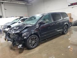 Salvage cars for sale at Elgin, IL auction: 2017 Dodge Grand Caravan GT