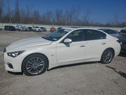 Infiniti salvage cars for sale: 2018 Infiniti Q50 Luxe