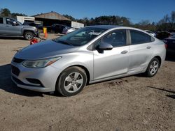 Chevrolet Vehiculos salvage en venta: 2018 Chevrolet Cruze LS