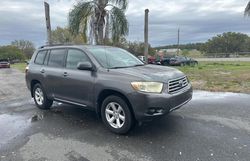 Toyota Highlander salvage cars for sale: 2009 Toyota Highlander