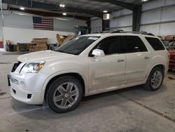 Carros salvage a la venta en subasta: 2012 GMC Acadia Denali