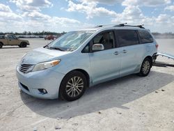 Salvage cars for sale at Arcadia, FL auction: 2016 Toyota Sienna XLE