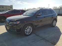 Salvage cars for sale at Wilmer, TX auction: 2019 Jeep Cherokee Latitude