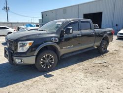 Salvage cars for sale at Jacksonville, FL auction: 2017 Nissan Titan XD SL