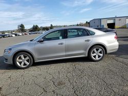 Salvage cars for sale at Vallejo, CA auction: 2012 Volkswagen Passat SE