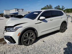 Salvage cars for sale at Opa Locka, FL auction: 2022 Volkswagen Tiguan SEL R-Line