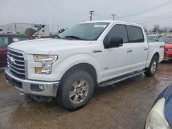 Salvage trucks for sale at Chicago Heights, IL auction: 2015 Ford F150 Supercrew