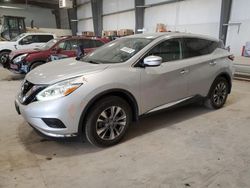 Salvage cars for sale at Greenwood, NE auction: 2017 Nissan Murano S