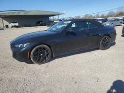 Salvage cars for sale at Houston, TX auction: 2025 BMW 2025 B M W 4 Series 2D Convertible 430I Msport