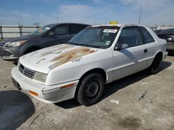 Salvage cars for sale at Cahokia Heights, IL auction: 1994 Plymouth Sundance