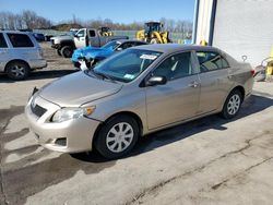 Salvage cars for sale at Duryea, PA auction: 2009 Toyota Corolla Base