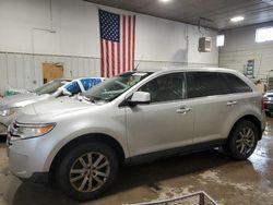 Salvage cars for sale at Des Moines, IA auction: 2011 Ford Edge Limited