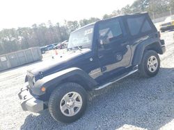 Salvage cars for sale at Ellenwood, GA auction: 2013 Jeep Wrangler Sport