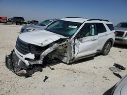 Salvage cars for sale at Taylor, TX auction: 2023 Ford Explorer XLT