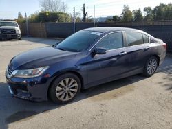 Salvage cars for sale at San Martin, CA auction: 2014 Honda Accord EXL