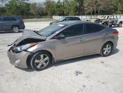 Salvage cars for sale at Fort Pierce, FL auction: 2013 Hyundai Elantra GLS