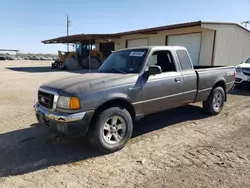 Salvage trucks for sale at Temple, TX auction: 2004 Ford Ranger Super Cab