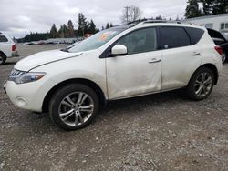 Salvage cars for sale at Graham, WA auction: 2010 Nissan Murano S