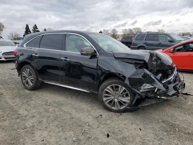 2018 Acura MDX Technology