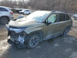 Salvage cars for sale at Marlboro, NY auction: 2025 Subaru Forester Premium