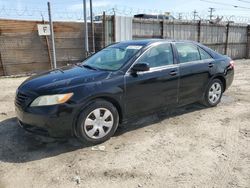 Toyota Camry ce salvage cars for sale: 2007 Toyota Camry CE