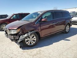 2015 Honda Odyssey EXL en venta en Kansas City, KS