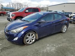 Salvage cars for sale at Spartanburg, SC auction: 2013 Hyundai Elantra GLS