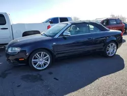 Audi Vehiculos salvage en venta: 2007 Audi S4 Quattro Cabriolet