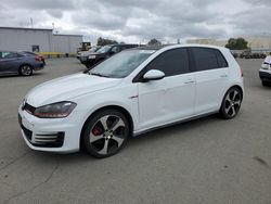 Salvage cars for sale at Martinez, CA auction: 2015 Volkswagen GTI