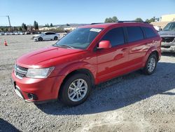 Salvage cars for sale at Mentone, CA auction: 2013 Dodge Journey SXT