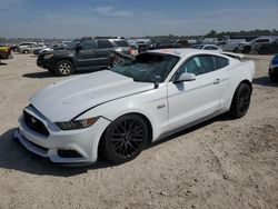 Salvage cars for sale at Houston, TX auction: 2017 Ford Mustang GT