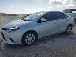 Salvage cars for sale at West Palm Beach, FL auction: 2014 Toyota Corolla L