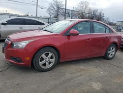 Chevrolet salvage cars for sale: 2012 Chevrolet Cruze LT